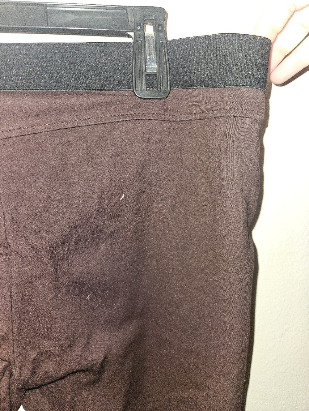 Gap Womans Brown Pants With Black/White Stripes Size Xl - Picture 8 of 14